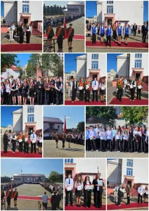 торжественная линейка, посвящённая Дню народного единства